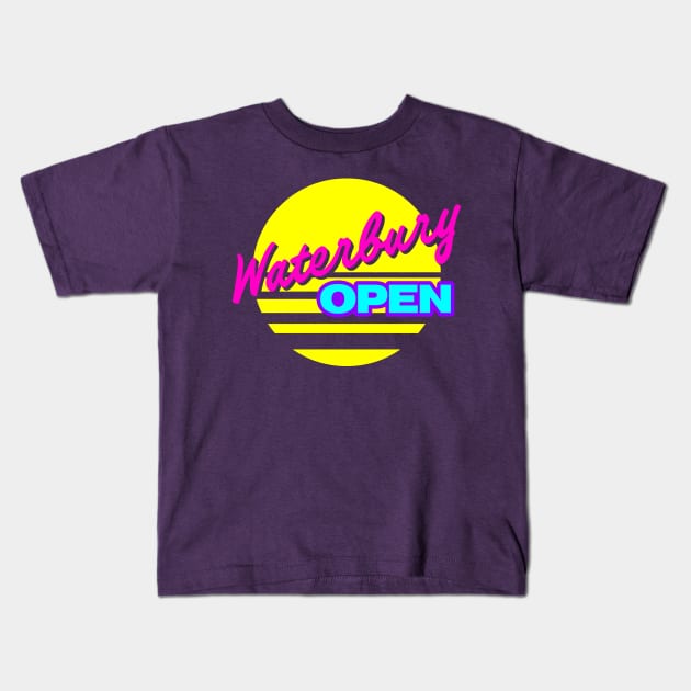 Waterbury Open | Happy Gilmore Inspired | Retro Style Kids T-Shirt by The90sMall